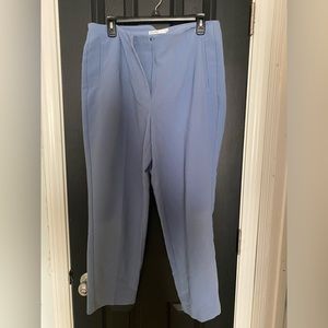 Nine West blue, tapered pants. size 12